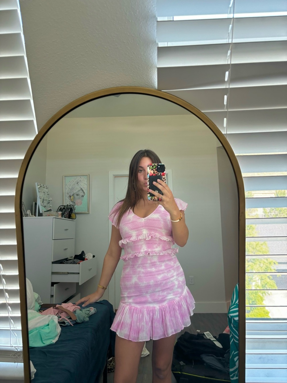 Love Shack Fancy mini dress
